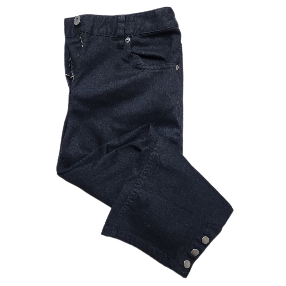 Talbots Black Capris Size 4 Petite